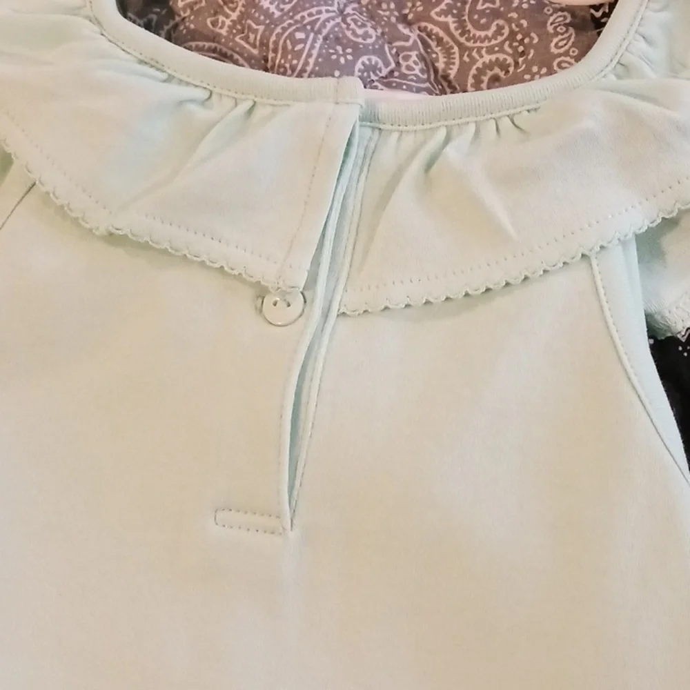 NWT J. Bailey Girl's Pretty Peach short set size 8 - Picture 3 of 9